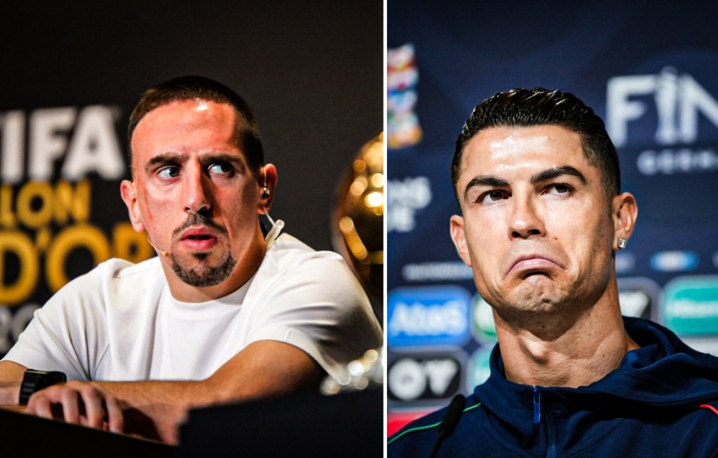 Ribery réagit suite aux propos de Cristiano&nbsp;Ronaldo!